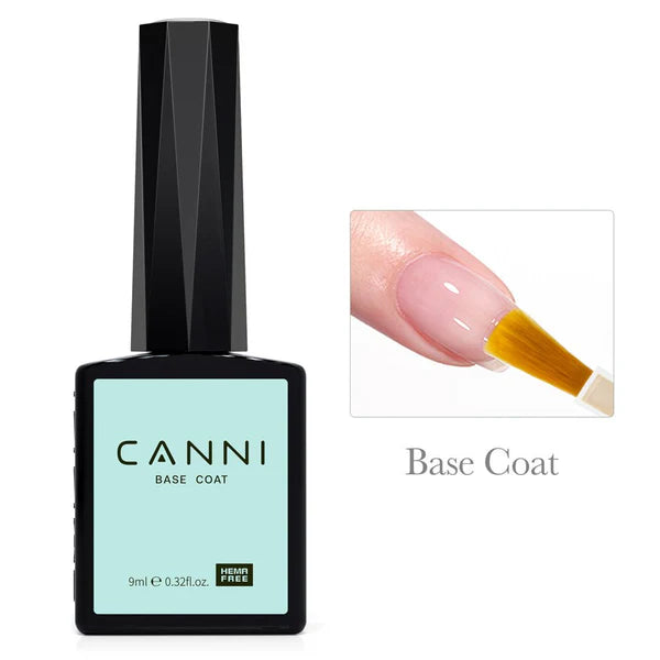 CANNI HEMA-Free Base Coat 9 ml – podkladový gél pre perfektnú priľnavosť