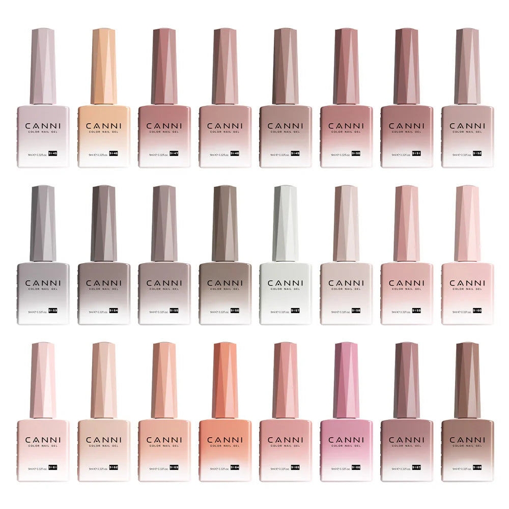 CANNI HEMA & TPO Free UVLED gélový lak 9 ml – 9161