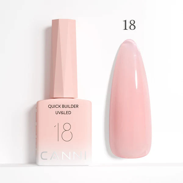 CANNI Quick Builder – stavebný gél set (6×9 ml) Q1