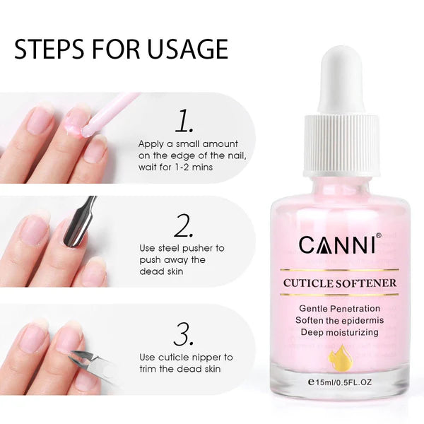Canni Cuticle Softener 15 ml - 8 (biela)
