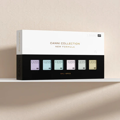 CANNI HEMA-Free Technická sada na gél lak 6×9 ml – 2300