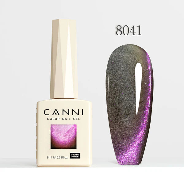 CANNI HEMA & TPO Free - Cat Eye gélový lak 9ml – Starry Sky Miracle - 8041