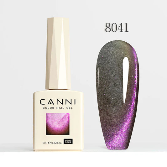 CANNI HEMA & TPO Free - Cat Eye gélový lak 9ml – Starry Sky Miracle - 8041