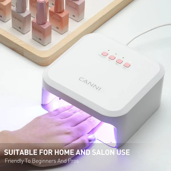 CANNI Kompaktná 48W Max UV/LED Lampa na Gélový Lak