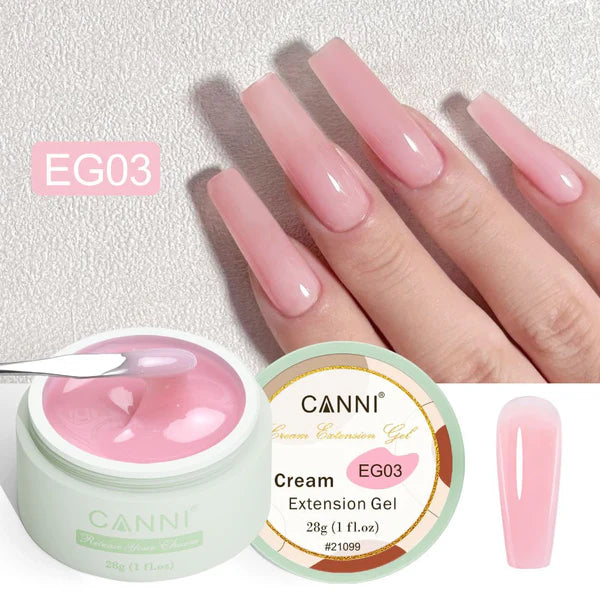 CANNI Cream Builder Gel na nechty 28g - EG03