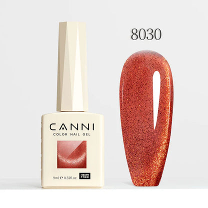 CANNI HEMA & TPO Free - Cat Eye gélový lak 9ml – Galaxy Gaze - 8030