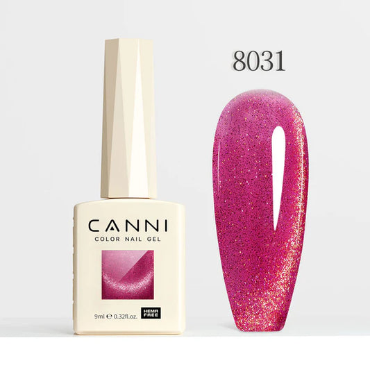 CANNI HEMA & TPO Free - Cat Eye gélový lak 9ml – Galaxy Gaze - 8031