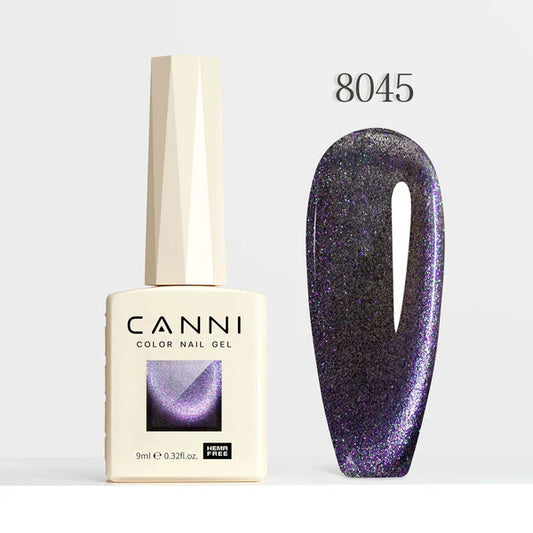 CANNI HEMA & TPO Free - Cat Eye gélový lak 9ml – Starry Sky Miracle - 8045