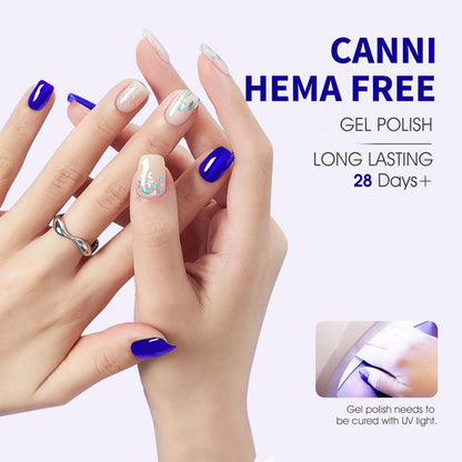 CANNI HEMA & TPO Free UVLED gélový lak 9 ml – 9001