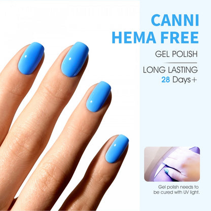 CANNI HEMA & TPO Free UVLED gélový lak 9 ml – 9002