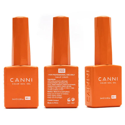 CANNI HEMA & TPO Free UVLED gélový lak 9 ml – 9011