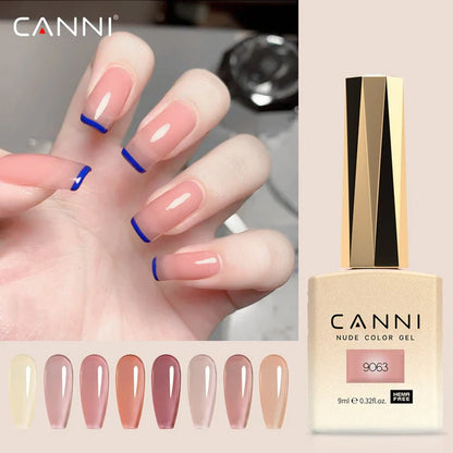 CANNI HEMA & TPO Free UVLED gélový lak 9 ml – 9063