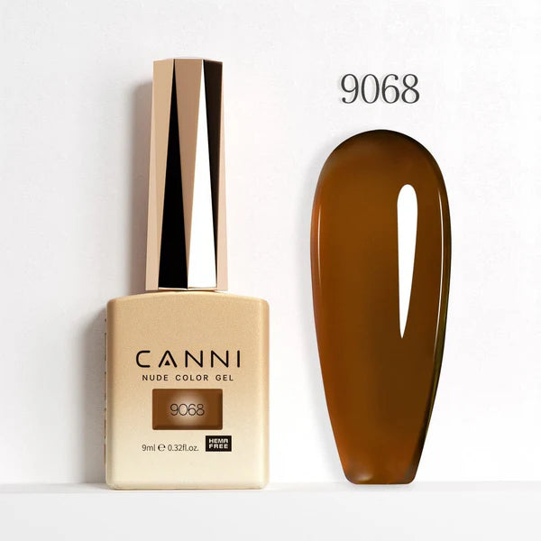 CANNI HEMA & TPO Free UVLED gélový lak 9 ml – 9068