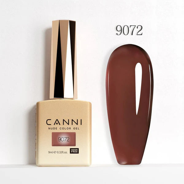 CANNI HEMA & TPO Free UVLED gélový lak 9 ml – 9072