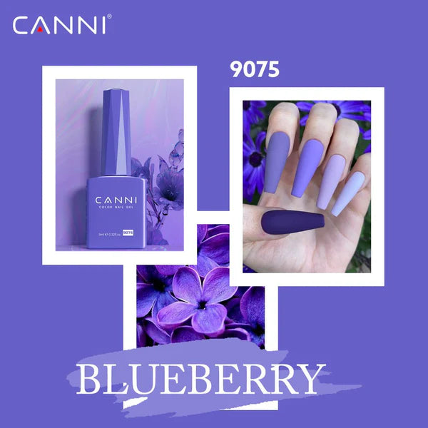 CANNI HEMA & TPO Free UVLED gélový lak 9 ml – 9075