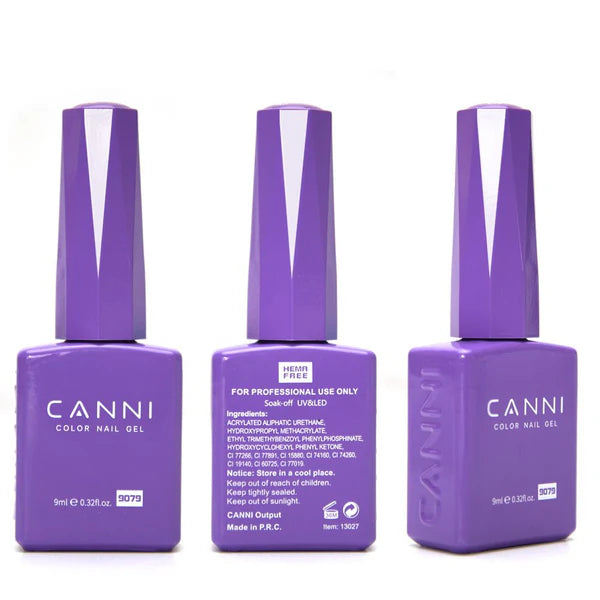 CANNI HEMA & TPO Free UVLED gélový lak 9 ml – 9079
