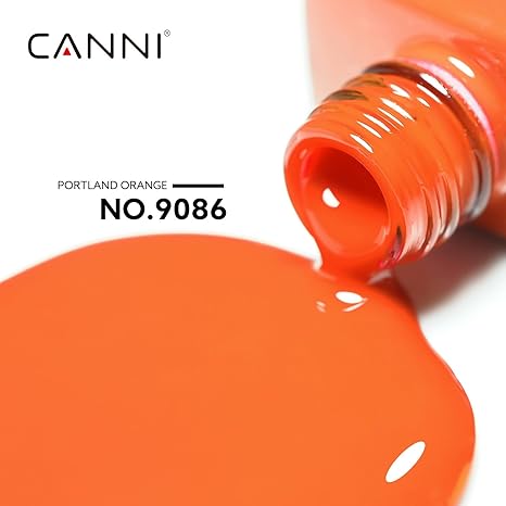 CANNI HEMA & TPO Free UVLED gélový lak 9 ml – 9086