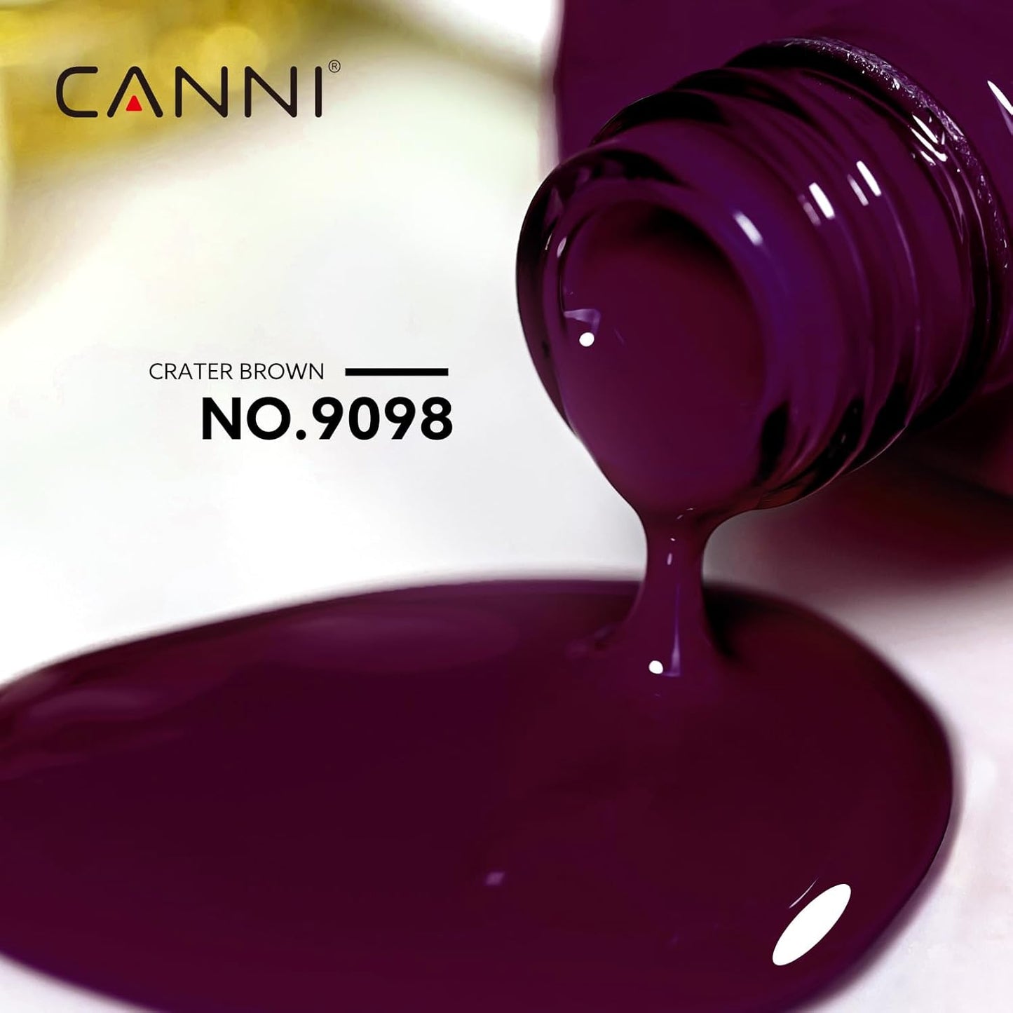 CANNI HEMA & TPO Free UVLED gélový lak 9 ml – 9098