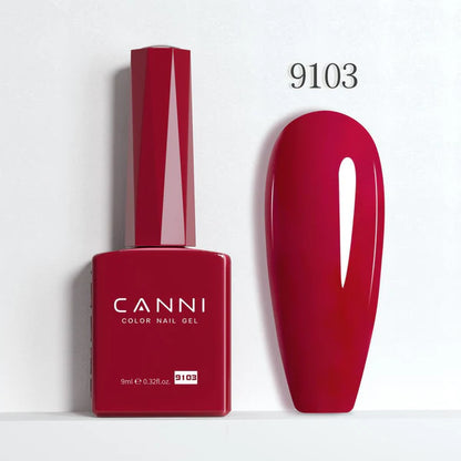 CANNI HEMA & TPO Free UVLED gélový lak 9 ml – 9103