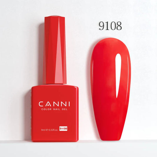 CANNI HEMA & TPO Free UVLED gélový lak 9 ml – 9108