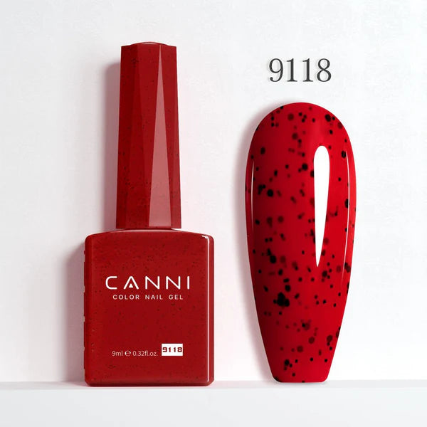 CANNI HEMA & TPO Free UVLED gélový lak 9 ml – 9118