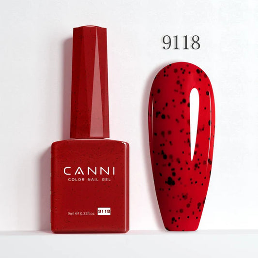 CANNI HEMA & TPO Free UVLED gélový lak 9 ml – 9118