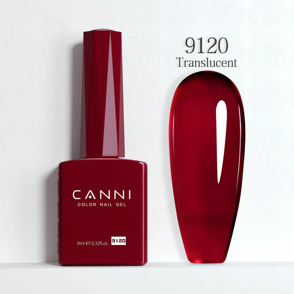 CANNI HEMA & TPO Free UVLED gélový lak 9 ml – 9120