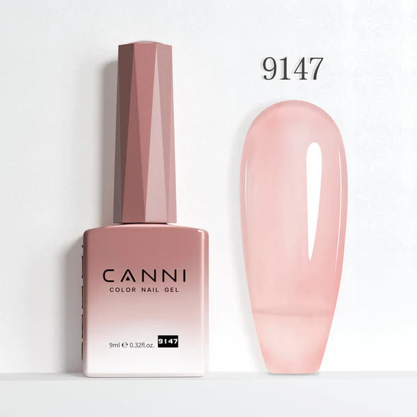 CANNI HEMA & TPO Free UVLED gélový lak 9 ml – 9147