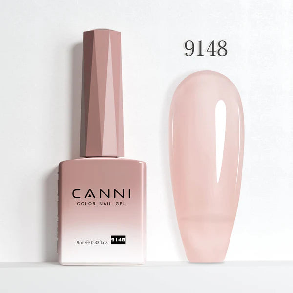 CANNI HEMA & TPO Free UVLED gélový lak 9 ml – 9148