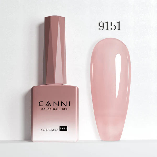 CANNI HEMA & TPO Free UVLED gélový lak 9 ml – 9151