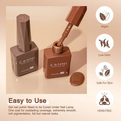 CANNI HEMA & TPO Free UVLED gélový lak 9 ml – 9131