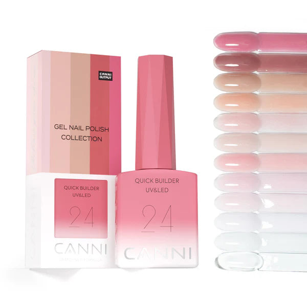 CANNI Quick Builder – stavebný gél (9 ml) X24