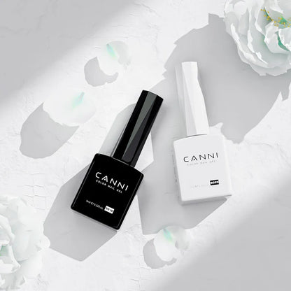 Canni TPO-Free čierno-biely gél lak set 2×9 ml