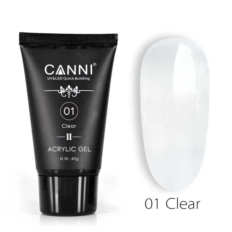 CANNI HEMA & TPO Free akrylgél (polygél) 45 g – 01 Clear
