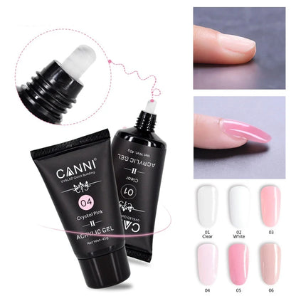 CANNI HEMA & TPO Free akrylgél (polygél) 45 g – 01 Clear