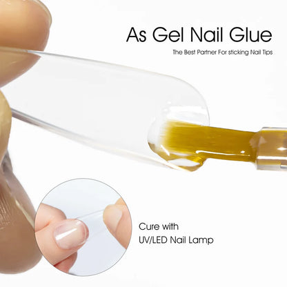 CANNI Nail Tip Glue – HEMA-Free lepiaci gél na soft gél tipy – 9 ml
