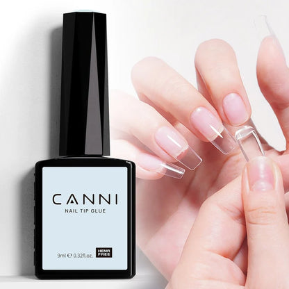 CANNI Nail Tip Glue – HEMA-Free lepiaci gél na soft gél tipy – 9 ml